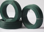 Green PVC Coated Iron Wire Corrosion Resistance 6mm Roll Binding Wires BS EN 10245-2