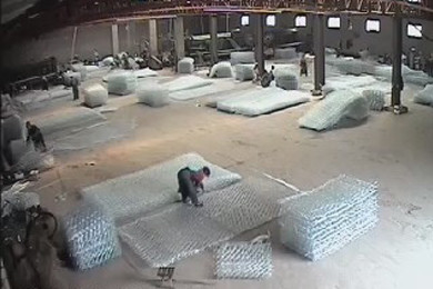 2mm Anticorrosive Gabion Wire Mesh Malleable Steel